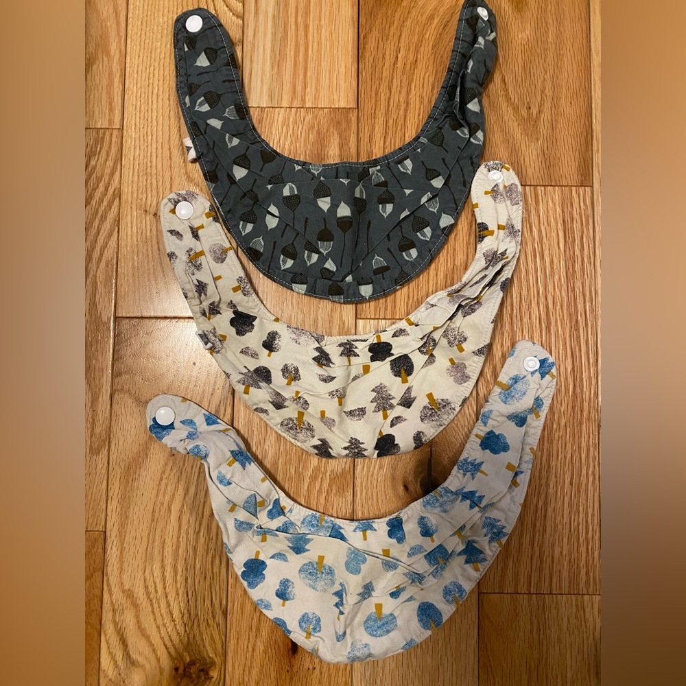 Handmade baby drool bib lot